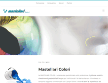 Tablet Screenshot of mastellaricolori.it